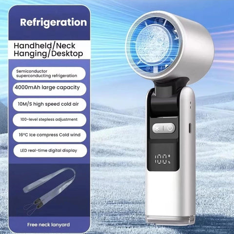 New Mini Turbo Cool Handheld Fan