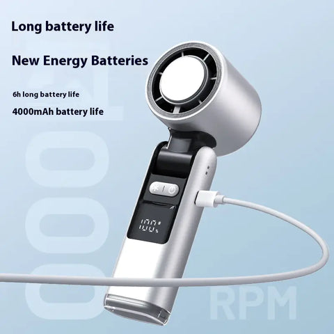 New Mini Turbo Cool Handheld Fan